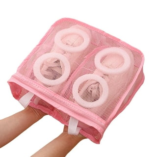 Linen Closet Bins 1Pcs Durable Fine Mesh Laundry Bags for Delicates with Zipper Travel Storage Organize Bag Clothing Washing Bags for Washing Machine