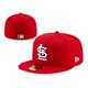 thumbnail image 3 of New Era St. Louis Cardinals Pro Baseball League gorra de béisbol no ajustable de moda gorra de ala plana totalmente cerrada, 3 of 4