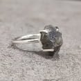 thumbnail image 3 of Natural Labradorite Ring, Rough Labra Gemstone Ring, Birthstone, Prong Band, 925 Sterling Silver, Womens Ring, Christmas, Thanksgiving, Handmade, Statement Jewelry, Rough Gemstone Jewelry, 3 of 6