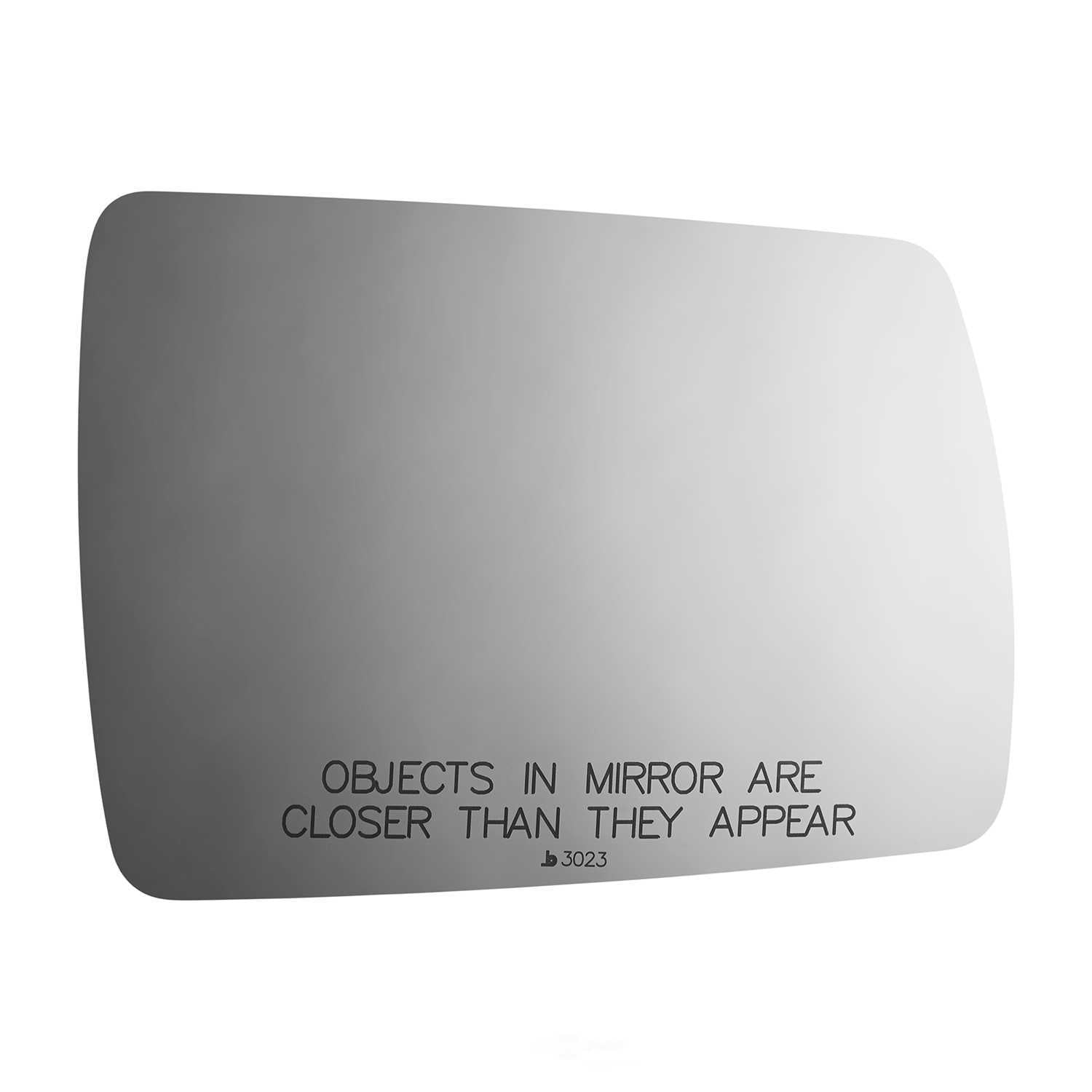 Burco Side View Mirror Replacement Glass - Clear Glass - 3023