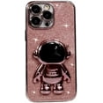 thumbnail image 4 of Cute Women Case for iPhone 11 Pro Hidden Astronaut Kickstand, Bling Case for iPhone 11 Pro Kawaii Design, Girls Protective Case for iPhone 11 Pro, Lovely Stand Case for iPhone 11 Pro, 4 of 12