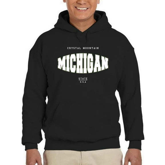 Michigan State Sports Style Hoodie Men -Image by Shutterstock, Male XX-Large