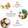 thumbnail image 4 of BRIGHTFUFU Wooden Serving Bowl Vegetable Storage And Rice Bowl One Design For Home Tableware And Decorative Use, 4 of 6