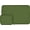 Army Green, variant on Mosiso 11.6-12.3 inch Laptop Sleeve for MacBook Air 11 inch Surface Samsung Lenovo Dell HP Asus Acer, Protective Neoprene Notebook Bag with Small Case, Mint Green
