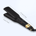 thumbnail image 5 of Plancha De Cabello Profesional De Cerámica 55mm Negro con dorado, 5 of 5