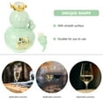 thumbnail image 2 of WHAMVOX Ceramic Wine Gourd Bottle, Outdoor Drink Container for Picnic, Camping, and Travel Use, 2 of 8