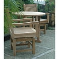 thumbnail image 6 of Teak Montage Rialto 3-Pieces Bistro Set, 6 of 8
