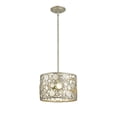 thumbnail image 4 of Z-Lite 450-12BRZ 12 in. Ariell 3 Light Bronze Pendant Ceiling Light, 4 of 7