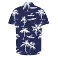 thumbnail image 4 of UVEASISHA Mens Hawaii Shirts Beach Casual Aloha Shirt Big and Tall Short Sleeve Floral Print Bowling Shirts Summer Tropical Holiday Tee Tops Sale Of The Day Multicolor#3 XXXXXL, 4 of 5