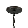 thumbnail image 4 of Elk Home 19-Inch Wide Decatur Chandelier, Modern, Oil Rubbed Bronze, 4 of 5