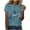 A1-Blue TShirt for Women, variant on NSLGXD Womens T Shirts Short Sleeve Crewneck Tee Shirts Funny Graphic Tees Casual Loose Summer Tops Cute Printed Going Out Tops Fashion Tunic Top Blue S