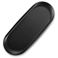 thumbnail image 1 of Bandeja decorativa, organizador de cosméticos y joyas, acero inoxidable de primera calidad para una mesa limpia y ordenada, duradera, L, negro mate, 1 of 6