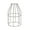 Polished Nickel Finish, variant on B&P LampĀ® Slip On Bulb Cage, Satin Nickel Finish