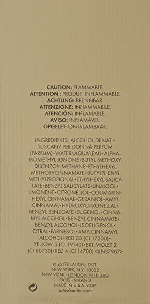Estee Lauder Tuscany Per Donna Eau de Parfum Spray For Women, 1.7 Oz