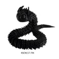 thumbnail image 3 of Xihbxyly Dia Del Primer Ministro Año de La Serpiente Impresión de Juguetes de Serpiente Impresión de Juguetes de Peluche Articulados y Flexibles Animales Exquisitos Juguetes Lindos para Mascotas Jugu, 3 of 5