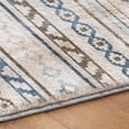 thumbnail image 5 of Addison Rugs Dream Shag Premium Machine Washable Transitional Tribal, Diamond Gray Runner Rug, 2'3" x 7'6", 5 of 8