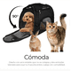thumbnail image 2 of Mochila Transportadora Portátil Para Mascotas Modelo Negro, 2 of 4