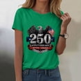 thumbnail image 2 of Leey-World Eagle and Flag 250 Years 1776-2026 250th Birthday T-Shirt 4th Of July Shirt Funny(Green,M), 2 of 8