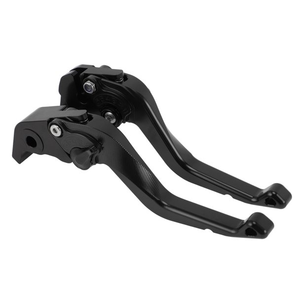 Palancas de freno y embrague cortas únicas para Yamaha YZF-R1 2009-2014, palanca de freno ajustable en 6 velocidades, aleación de aluminio negra, 1 par