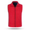 thumbnail image 2 of Blekii Men's Full Zip Fleece Vest, Warm Puffer Sleeveless Jacket Layer, Light Insulation for Outdoor Activities, Casual Chic Layering Piece, Versatile Top for Hiking Or Casual Wear,, 2 of 5