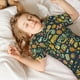 thumbnail image 5 of Balery Colorful Hippie Conjunto de Pijama Infantil de Manga Corta con Estampado – Ropa de Dormir de Algodón Suave-XX-Large, 5 of 6