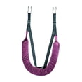 thumbnail image 2 of Cinturón de tracción lumbar Dispositivo de tracción lumbar portátil suave colgante espinal descompresión tracción estiramiento correa para el cuidado Púrpura, 2 of 10