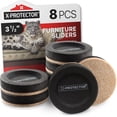 thumbnail image 1 of Furniture Sliders X-PROTECTOR para pisos de madera, 8 unidades, 1 of 6