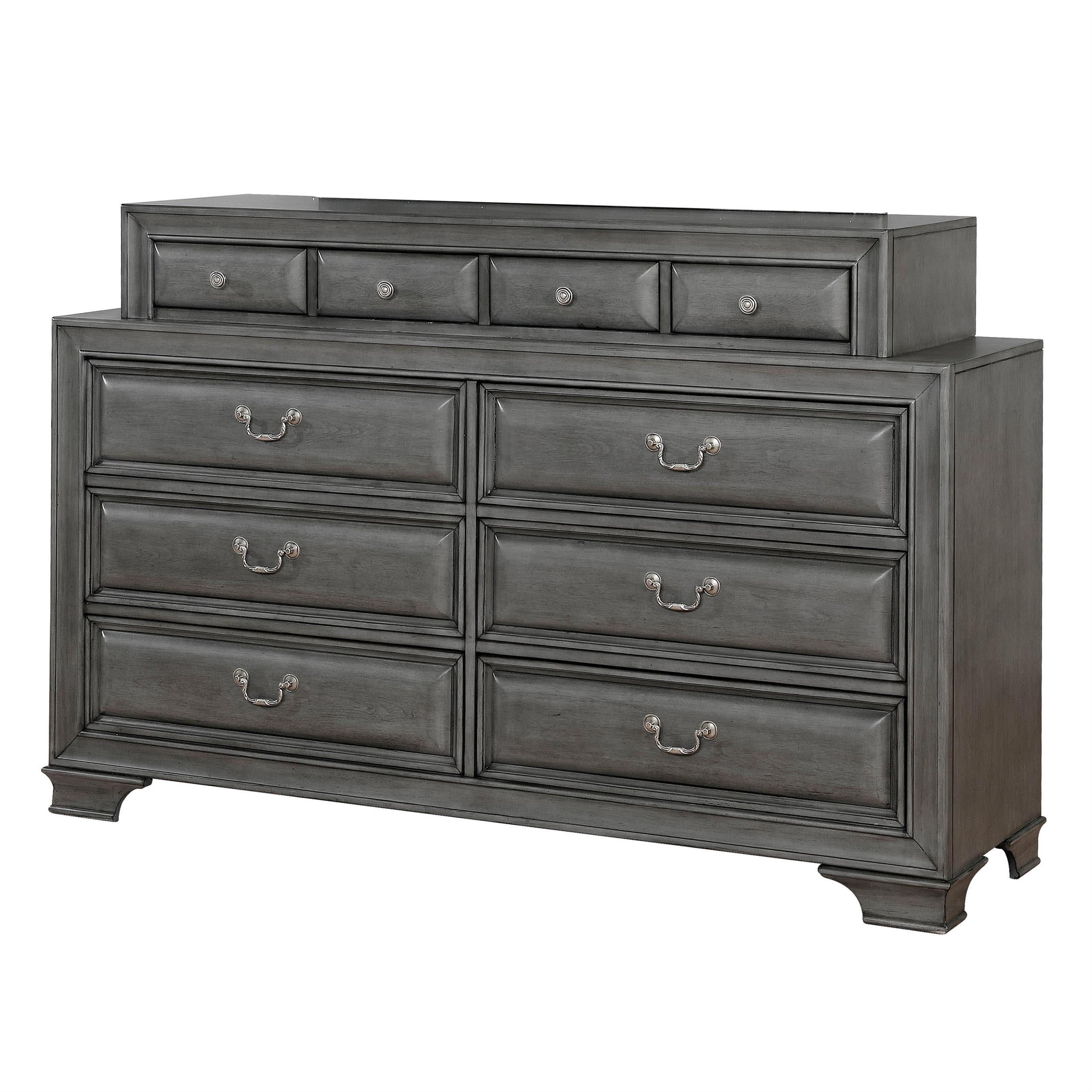 Angel Line Heather 6 Drawer Double Dresser, White - Walmart.com