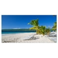 thumbnail image 2 of Palmiers de Plage dans le Vent - Impression sur Toile Photo de Bord de Mer, 2 of 3