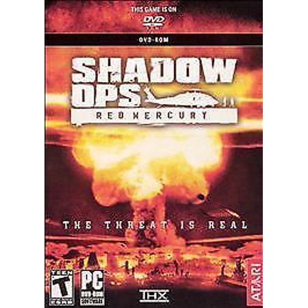 Video Game Pc Shadow Ops Red Mercury By Atari New Sealed Box Read