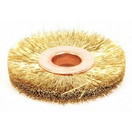 UPC: 0012382291785 | Weiler Crimped Wire Wheel Brush Arbor 1-1/2 In. 93833