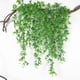 thumbnail image 3 of Planta artificial para el hogar Cesta colgante de la luz del techo decorativa de la planta falsa de la vid de plástico, verde, 3 piezas Inevent HA6618-01B*3, 3 of 6