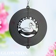 thumbnail image 4 of GLOWNEON Personalized Duck Wind Spinner, Outdoor Yard Decor, Metal Garden Spinner Gift Idea, 4 of 5