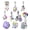 Alloy Model 7, variant on Alloy Women's Charm Pendant Set, Mixed Designs, 10 Pieces
