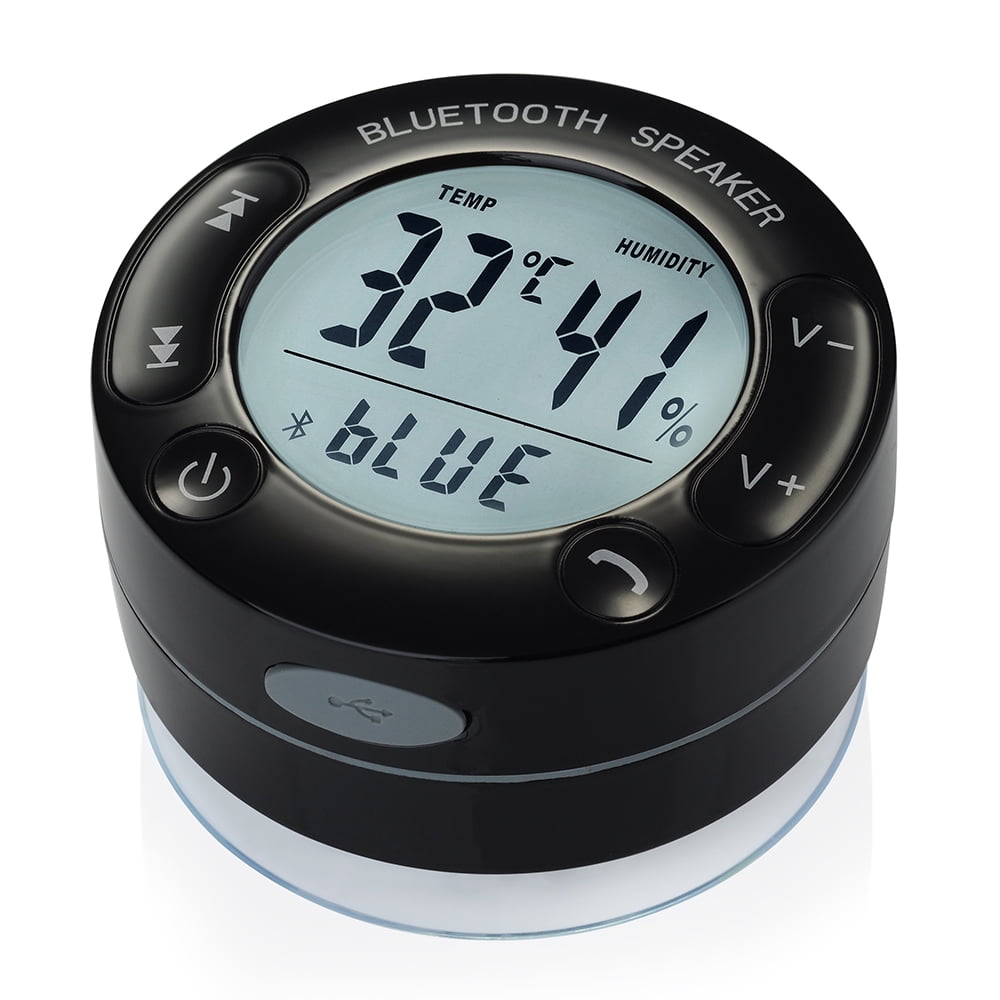 shower speaker with screen