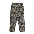 thumbnail image 5 of Goofa Rose Flowers Printed Soft Pajama Pants for Women, Wide Leg Comfy Casual Lounge Yoga Pants-X-Large, 5 of 9