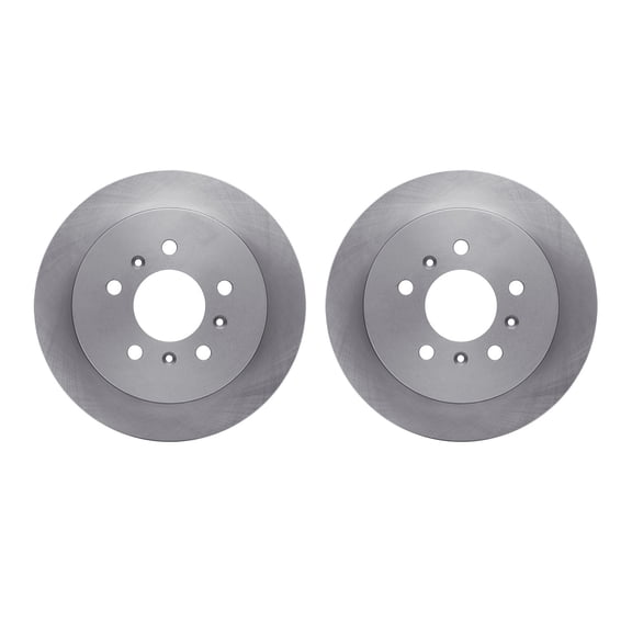 Dynamic Friction Company Rear Brake Rotors 6002-45010