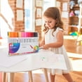 thumbnail image 2 of Dvruxg Double-Ended Watercolor Markers – Bright & Blendable Colors – Fine + Broad Tip Design – 2ml Ink Capacity – Ideal for Artists, Doodling, Sketching & Hand Lettering, 2 of 4