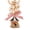 Black, variant on New Exquisite Pearl String Carousel Key Chain Girls Bag Car Strap