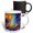 Multicolor, variant on 3drose, Supernova Explosion. Deep Space Abstract Art. Colorful Gift, Charm, 11oz Two-tone Yellow Mug