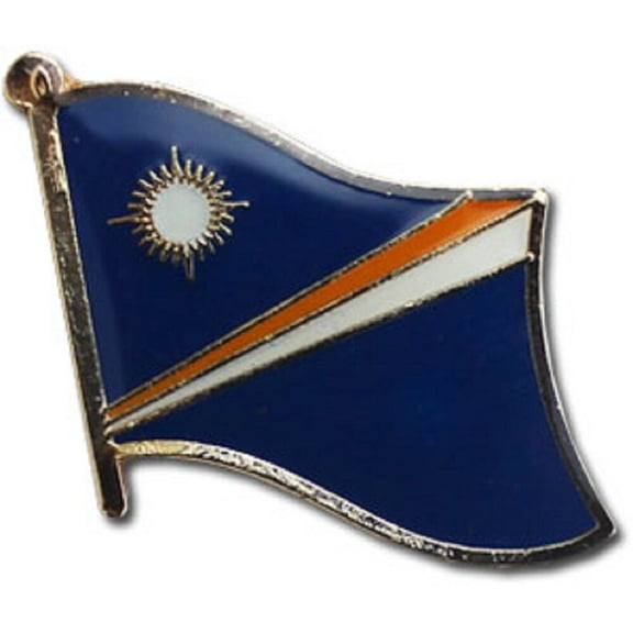 Marshall Islands Country Flag Bike Motorcycle Hat Cap lapel Pin