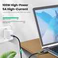 thumbnail image 4 of 4K 60HZ 10Gbps PD 100W Male to Female USB 3.1 Gen 2 Extension Cable Type C Cable Fast Charging 2M, 4 of 8