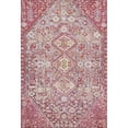 thumbnail image 2 of Addison Rugs Mayfield Premium Machine Washable Transitional Aztec Merlot Rectangle Rug, 8' x 10', 2 of 7