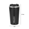 thumbnail image 4 of Tazas de café con aislamiento de 380 ml/500 ml, taza de viaje de acero inoxidable 304 para oficina en casa Hugtrwg  Para estrenar, 4 of 8