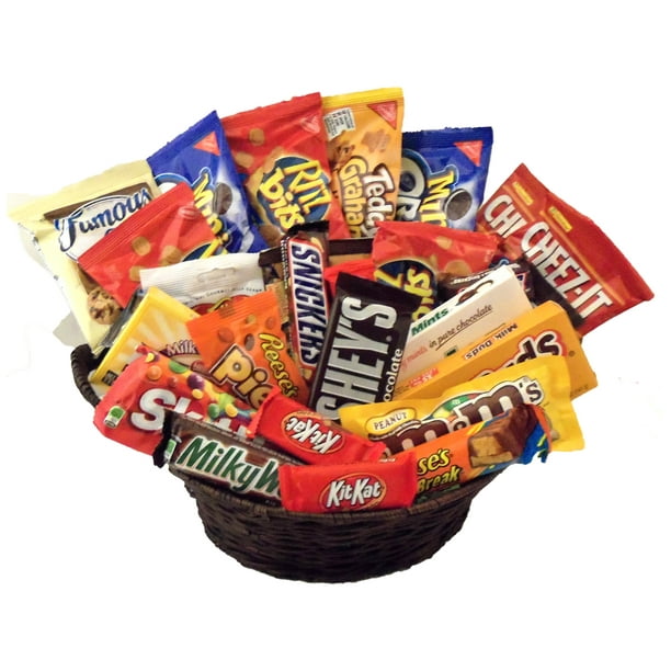 Candy Explosion Gift Basket