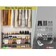 thumbnail image 2 of Organizador de Zapatos MISSLO de 3 Niveles Largo para Closets, Capacidad para 24 Pares, Negro, 2 of 7