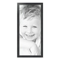 thumbnail image 2 of ArtToFrames 14" x 32" Galleria Noir Picture Frame, 14x32 inch Black MDF Poster Frame (WOM-4083),  Pack, 2 of 5