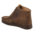 thumbnail image 3 of HAMARA JOE Men's Genuine Leather High Top Moc Toe Desert Chukka Male Casual Boots, 3 of 6