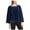 Blue - dpb, variant on DKNY Womens Velour Kimono-Sleeve Basic T-Shirt, Blue, Small