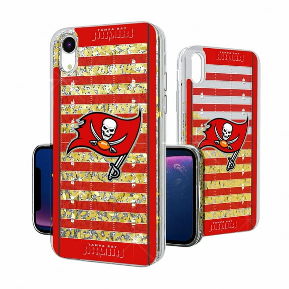 Tampa Bay Buccaneers iPhone Field Design Glitter Case